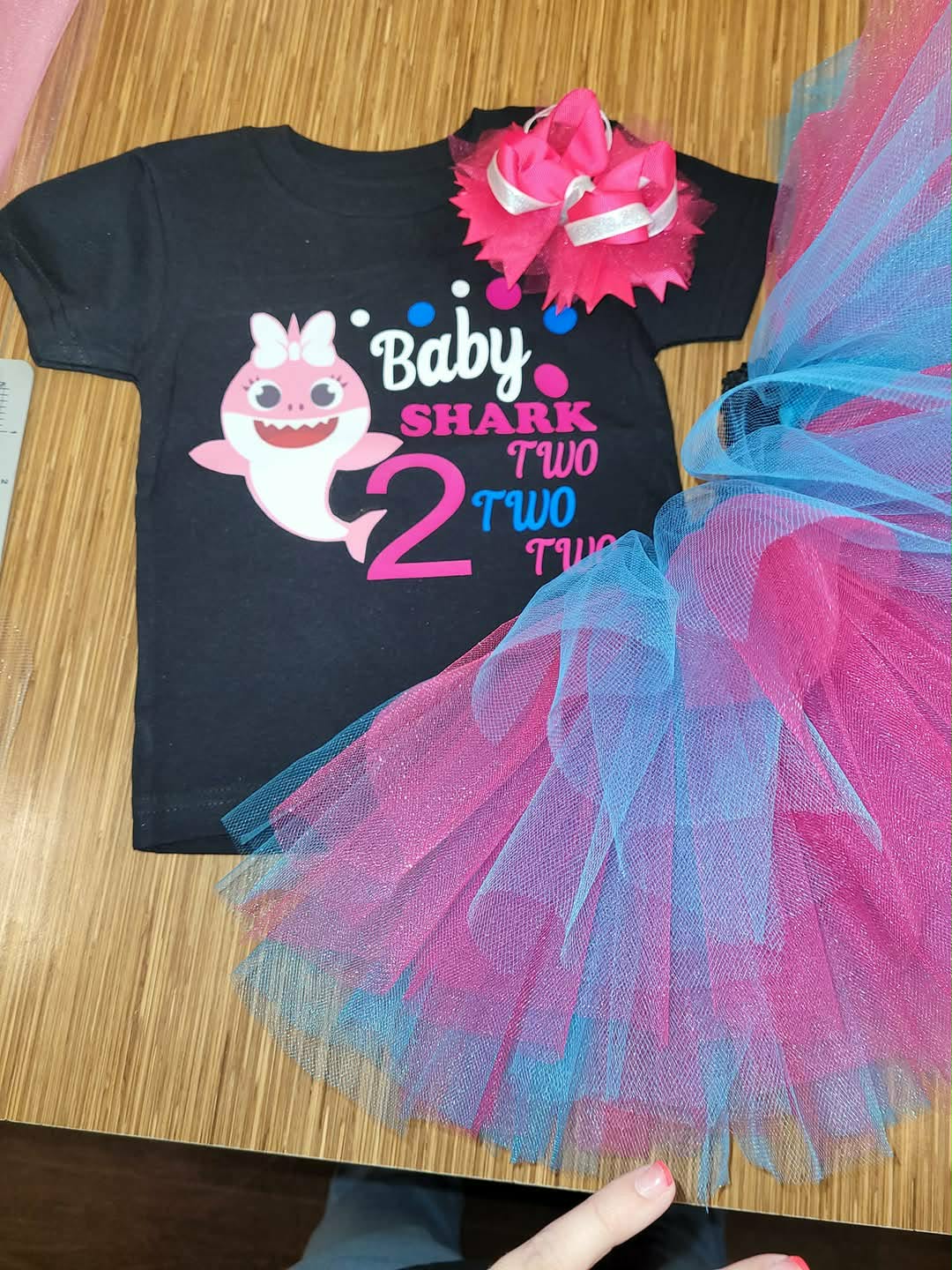 Baby Shark is 2 Birthday outfit