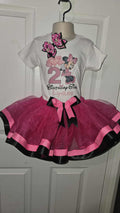 Pink Mouse Over the Top Tutu outfit