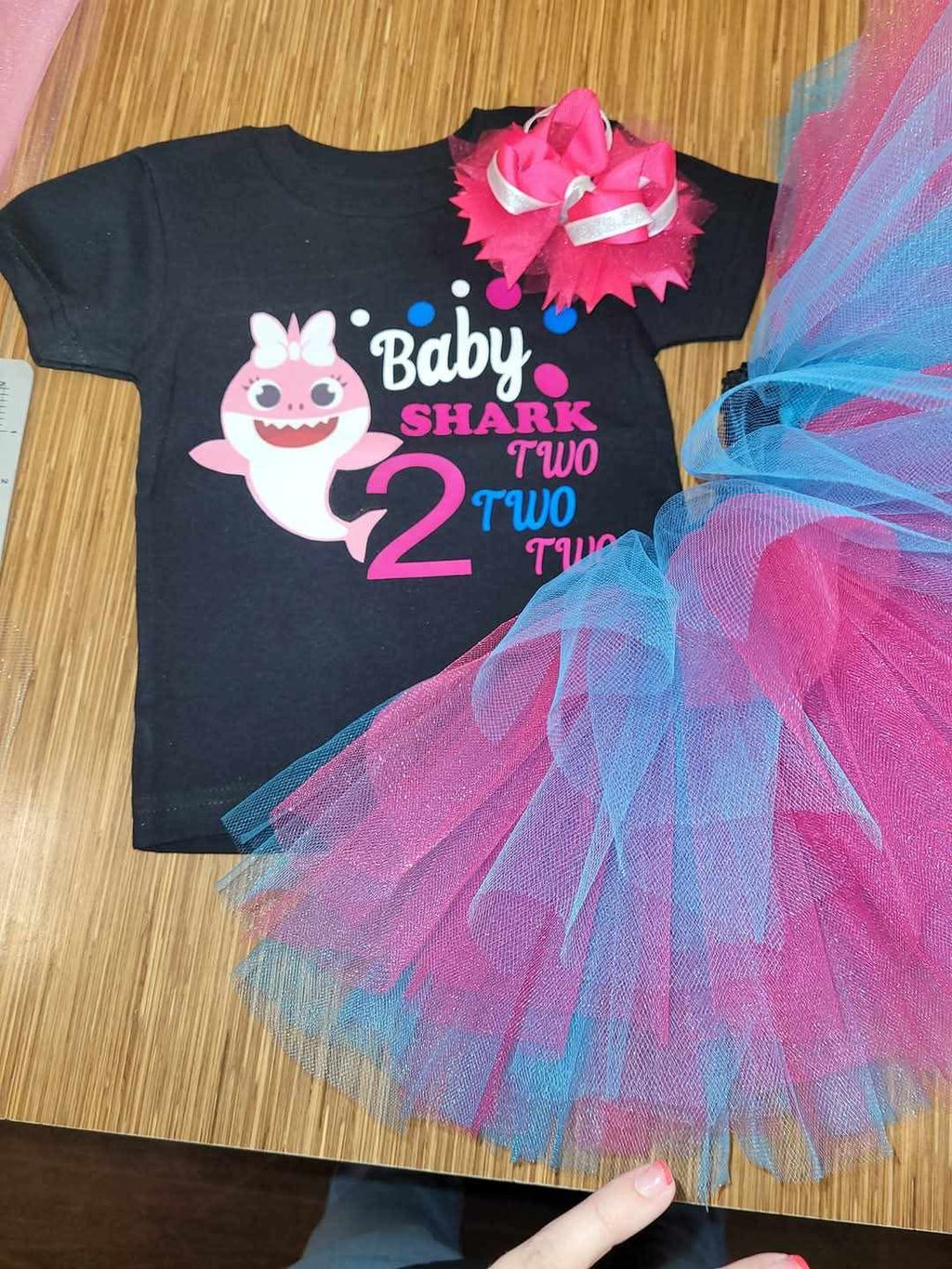 Baby Shark is 2 Birthday outfit