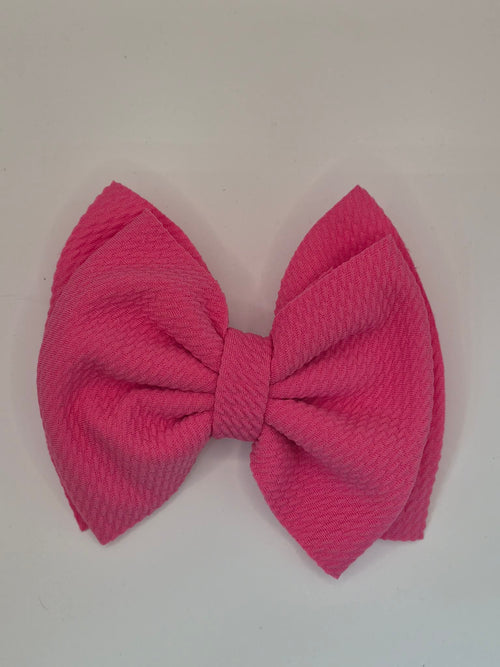5 inch Fabric Clip Bows